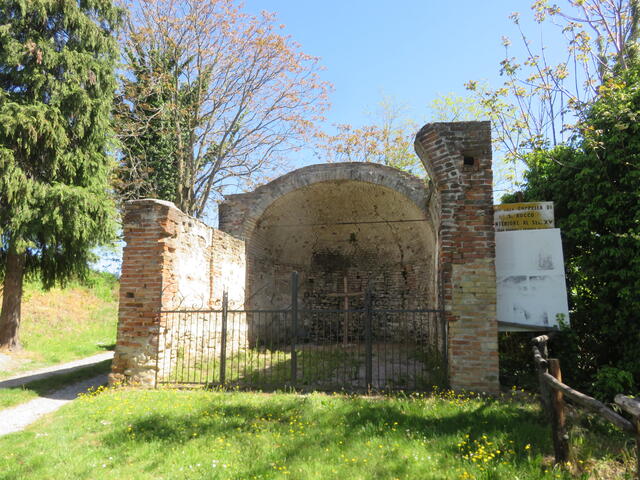 resti cappella S. Rocco (Novello)