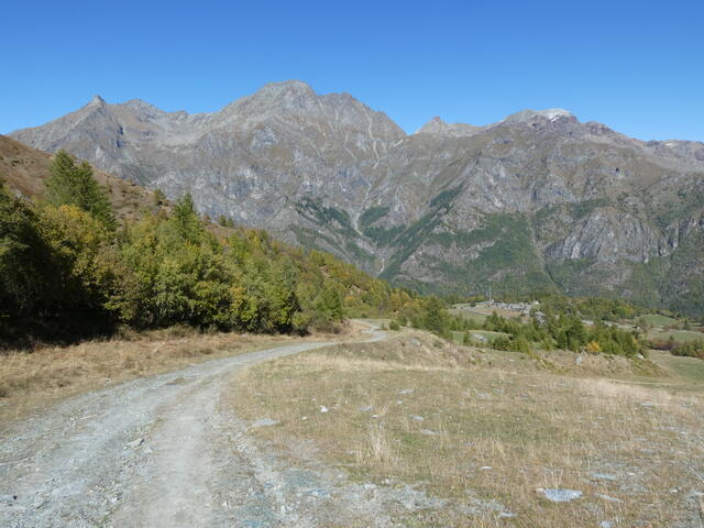 il rientro su Pian Benot