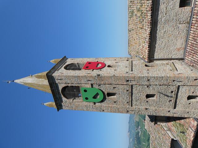 campanile della chiesa sconsacrata di S. Sebastiano in Borgo (Serralunga d'Alba)