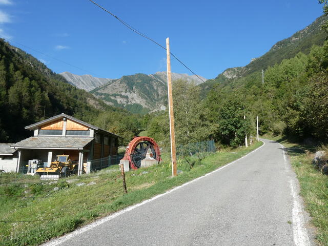 il tratto su SP161 asfaltato